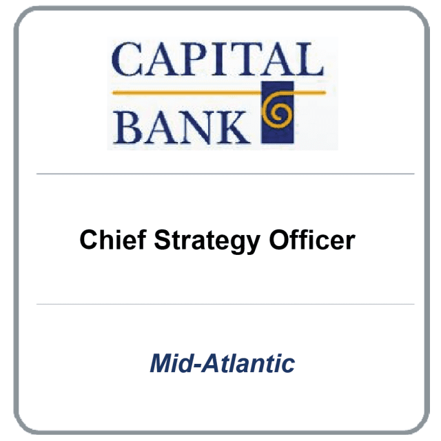 Capital Bank Chief Strategy Officer 01