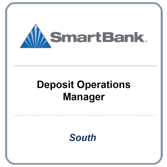 SmartBank Deposits Operations Manager 01