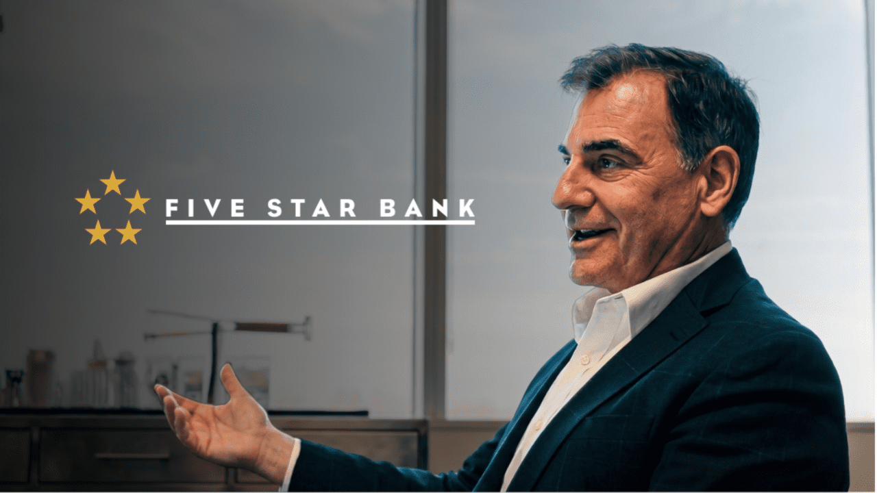 Michael Rizzo, EVP and Chief Banking Officer at Five Star Bank, sits down with Travillian's Amber Buker for an on-location, documentary-style interview filmed inside Five Star Bank.
