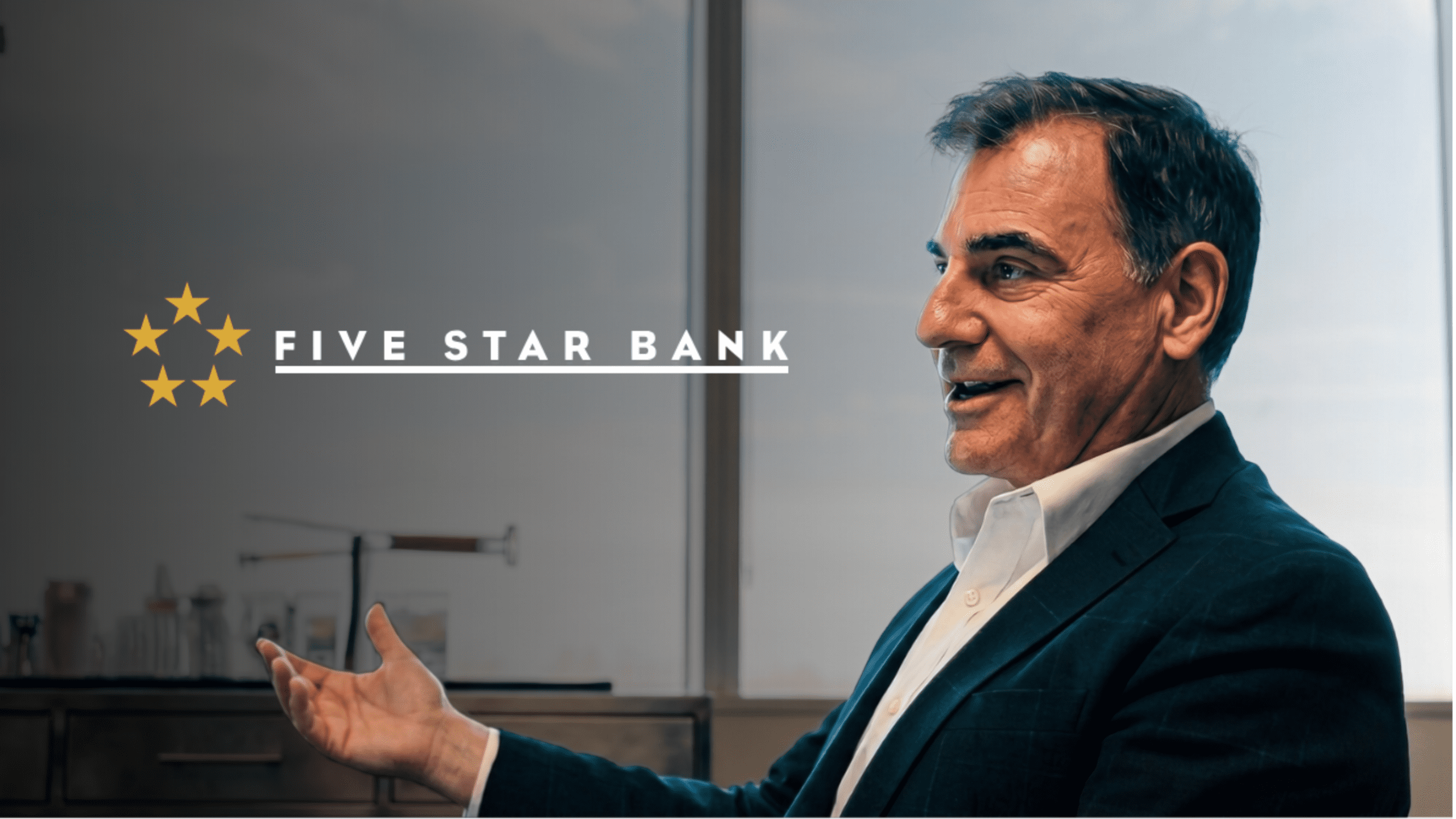 Michael Rizzo, EVP and Chief Banking Officer at Five Star Bank, sits down with Travillian's Amber Buker for an on-location, documentary-style interview filmed inside Five Star Bank.
