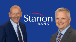 Starion Bank leadership succession discussion with CEO Craig Larson and President Dave Rogstad