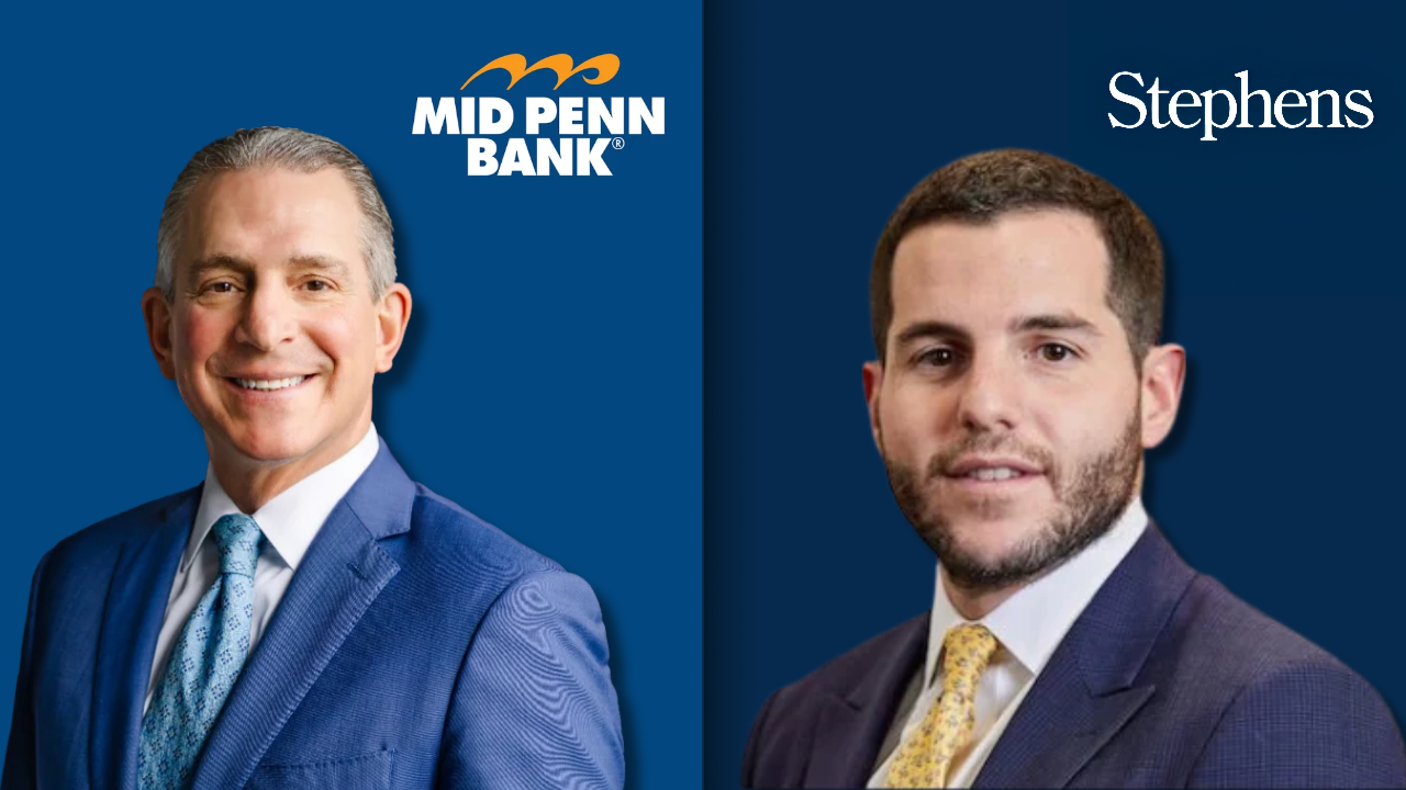 Breaking $10 Billion: Mid Penn Bank's CEO, Rory Ritrievi, and Stephens' Frank Sorrentino on Bank M&A, Liquidity & Talent 1 Mid Penn Bank CEO Rory Ritrievi and Frank Sorrentino of Stephens discuss bank M&A and crossing $10 billion with Brian Love on the Travillian Next podcast
