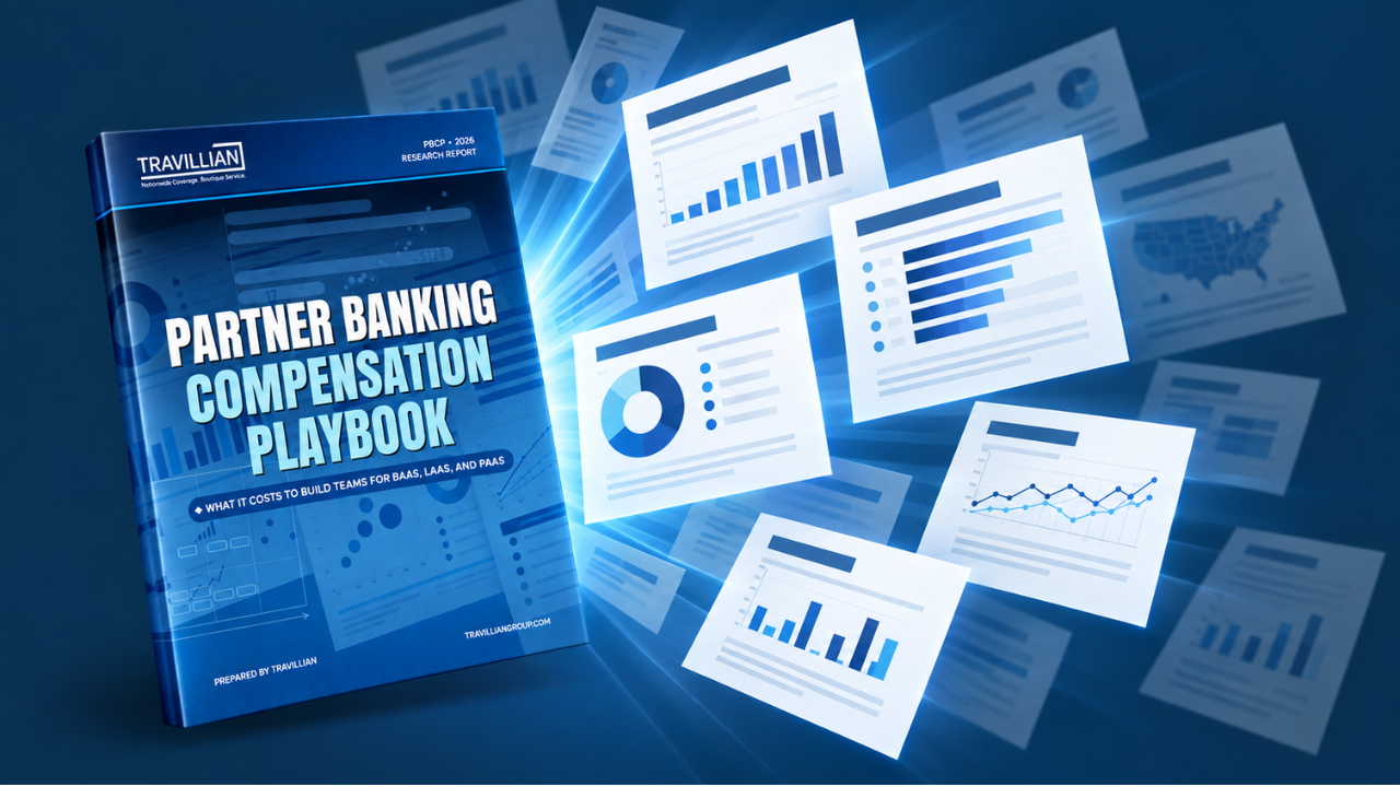Cover of Travillian's 2026 Partner Banking Compensation Playbook