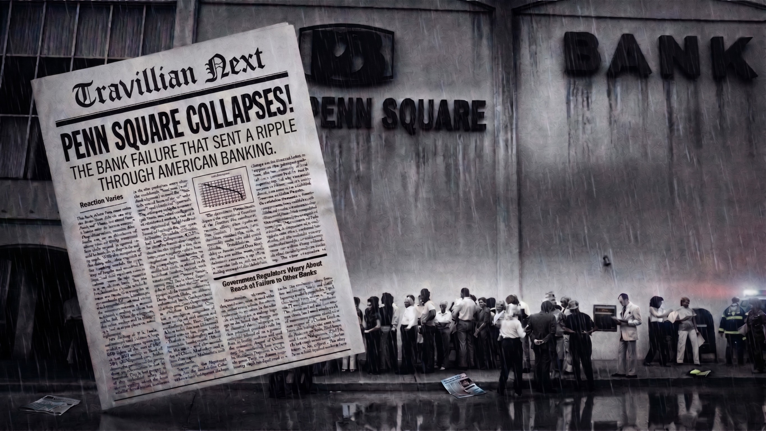 The Bank Failure That Sent a Ripple Through American Banking: Steve Plunk’s Lessons from Penn Square 10 Steve Plunk, former OCC examiner, discussing the Penn Square Bank failure on Travillian Next